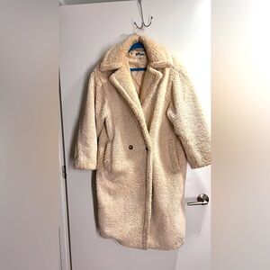 Apparis Daryna Sherpa Double-Breasted Coat from Bloomingdale’s
